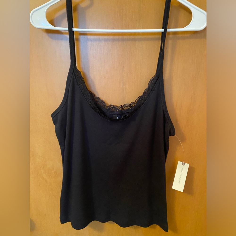 Pilcro Lace-trim Cami. NWT.